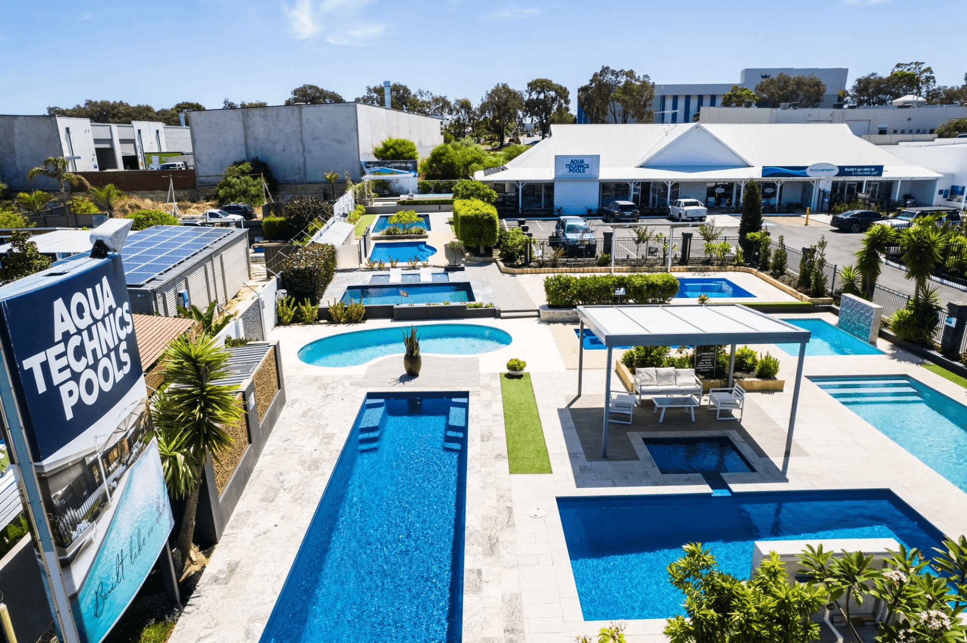 Aqua Technics fibreglass pool manufacturing