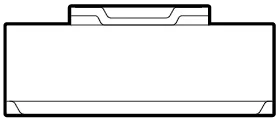 Amalfi fibreglass pool dimensions layout, 9.0m x 3.6m plan view