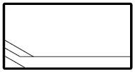 Empire fibreglass pool dimensions layout, 6.0m x 3.0m plan view