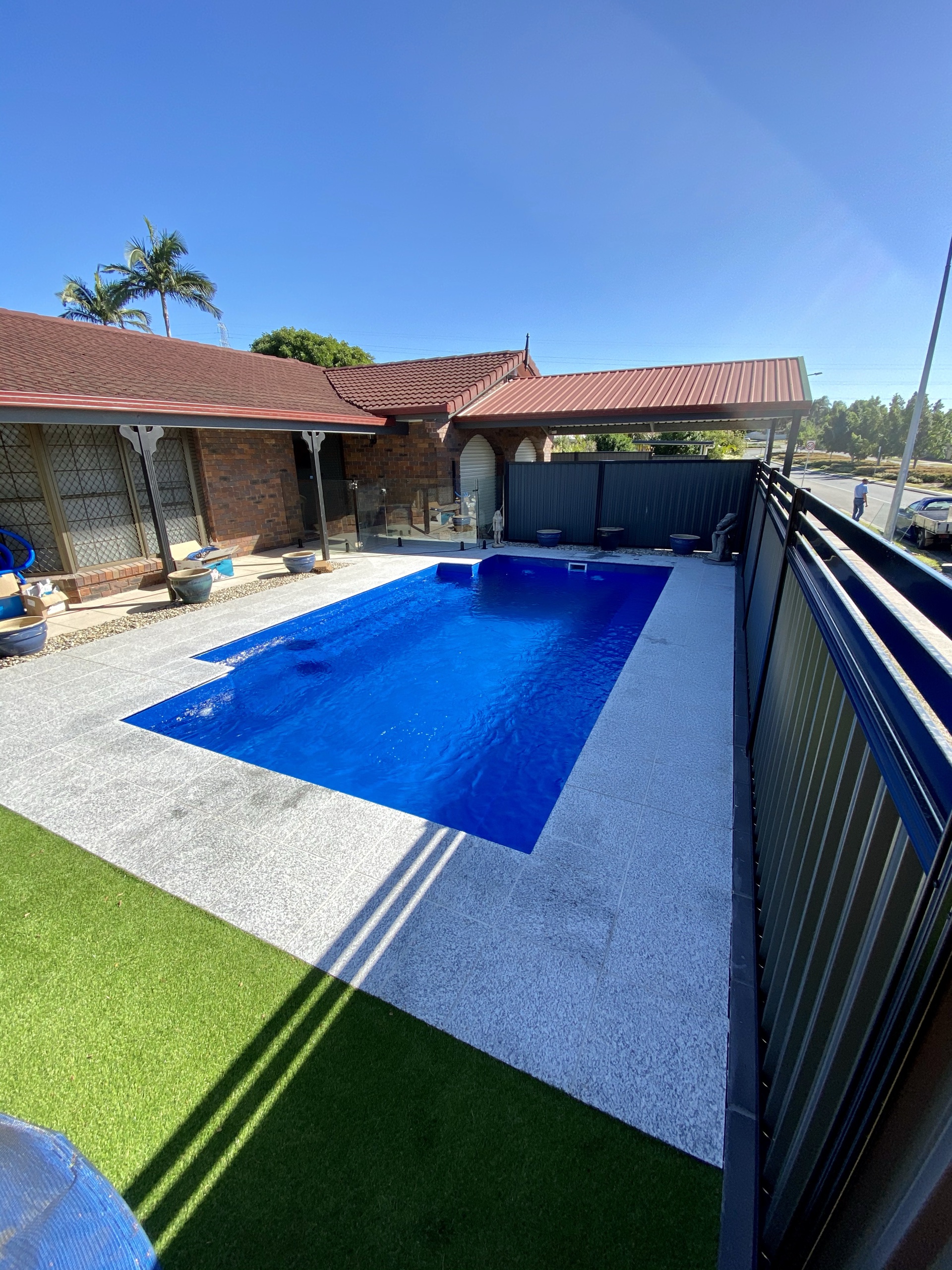Castello fibreglass pool