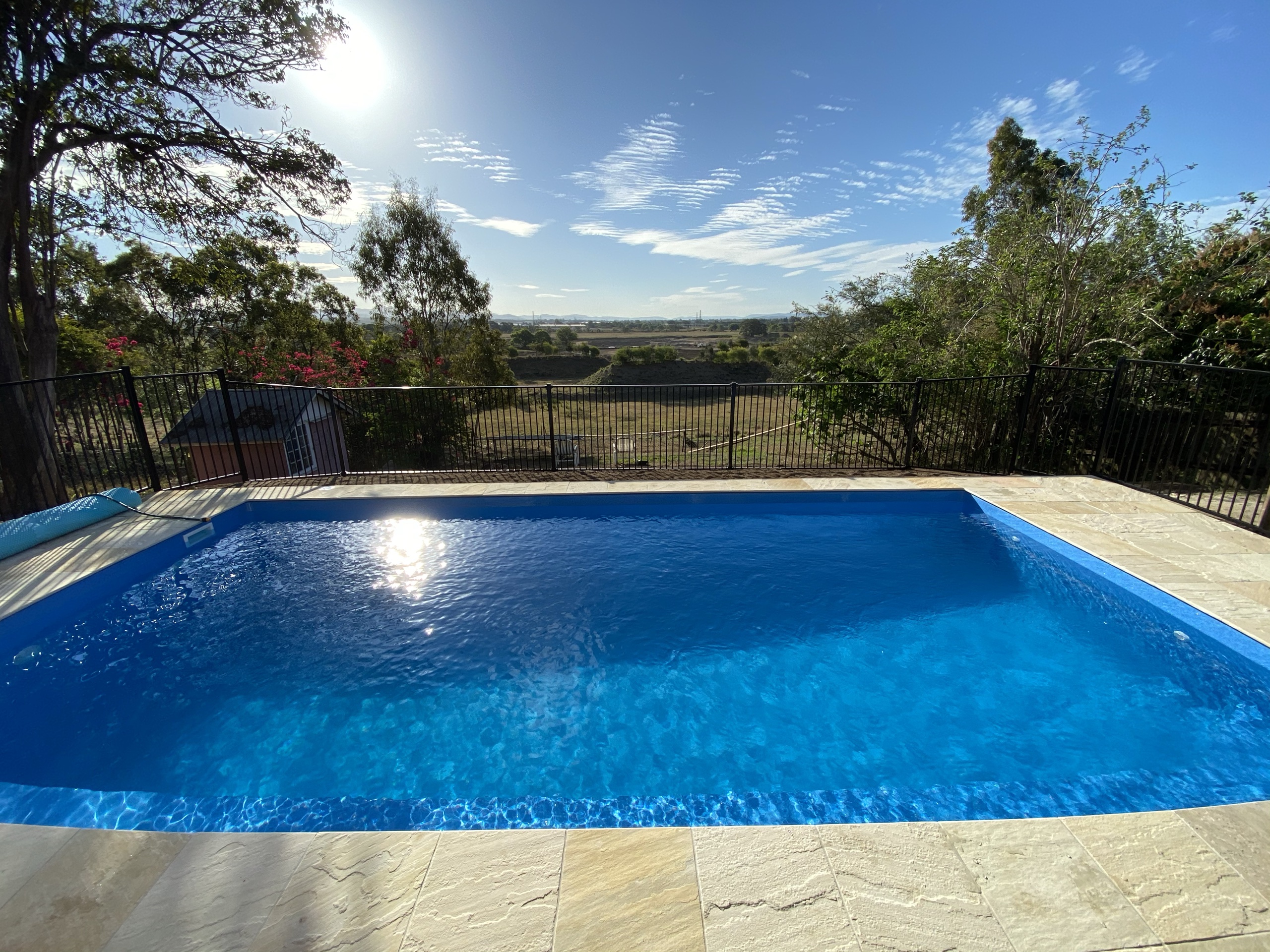 Avellino fibreglass pool