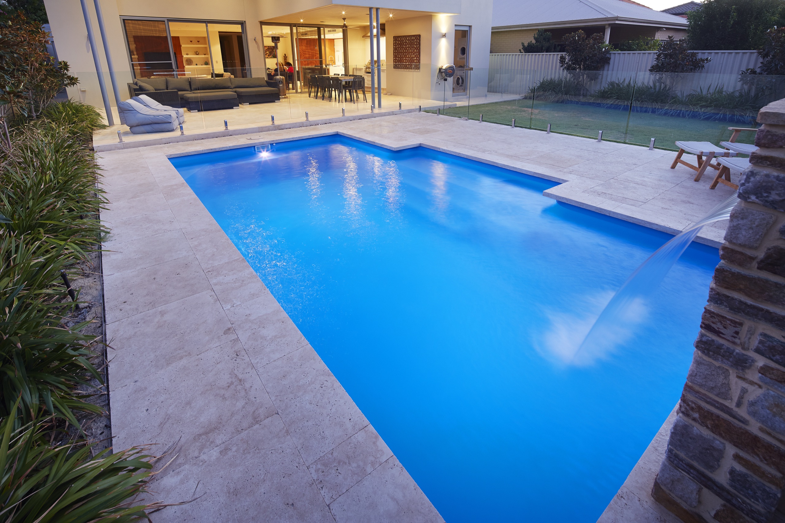 Imperial fibreglass pool